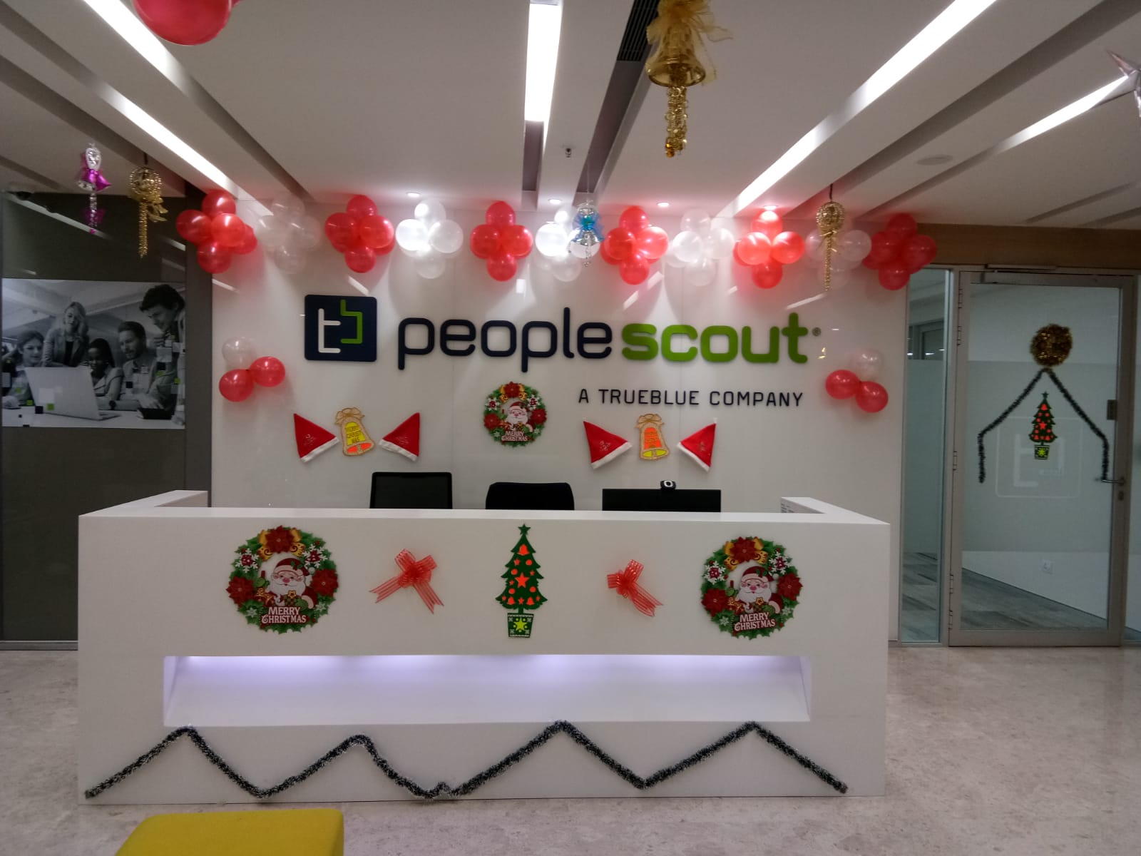 office Christmas decoration in Gurgaon